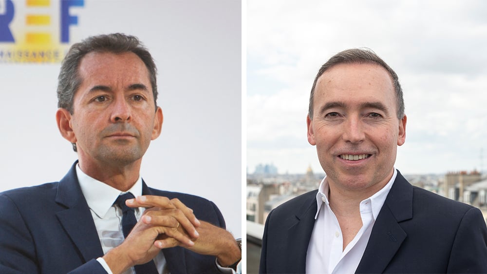 Hakim El Karoui, fondateur du Club XXIe siècle et Frank Escoubès, cofondateur de Bluenove ont créé l'initiative "Parlons France".