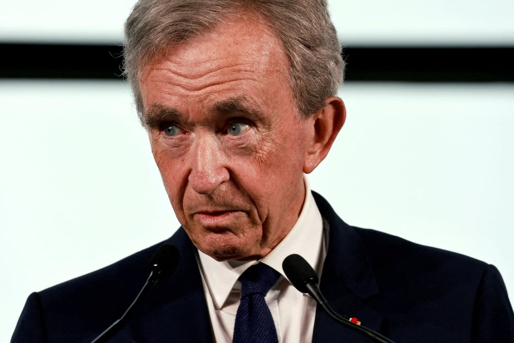 Photo d'archives: lvmh conclut un accord de sponsoring pour les jeux olympiques de paris