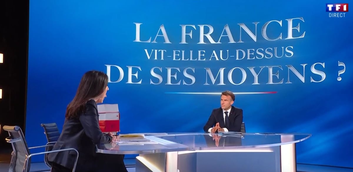 Emmanuel Macron ce mardi 13 mai.