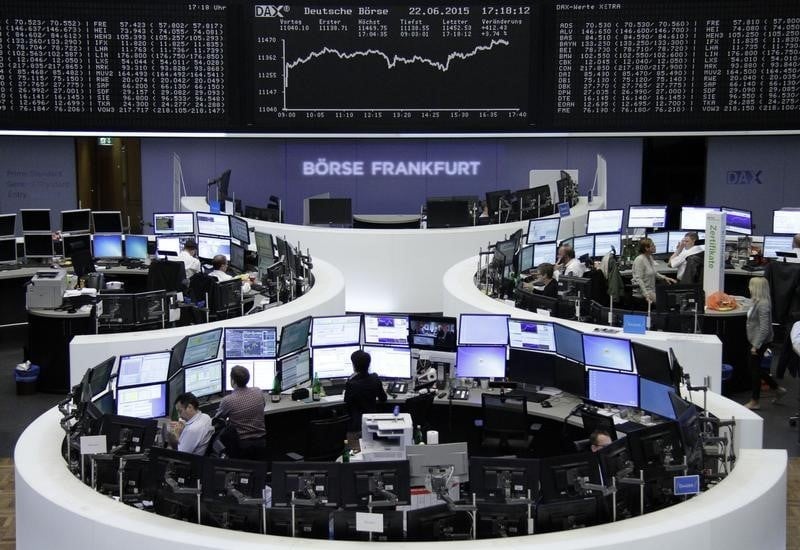 Rebond des bourses de la zone euro