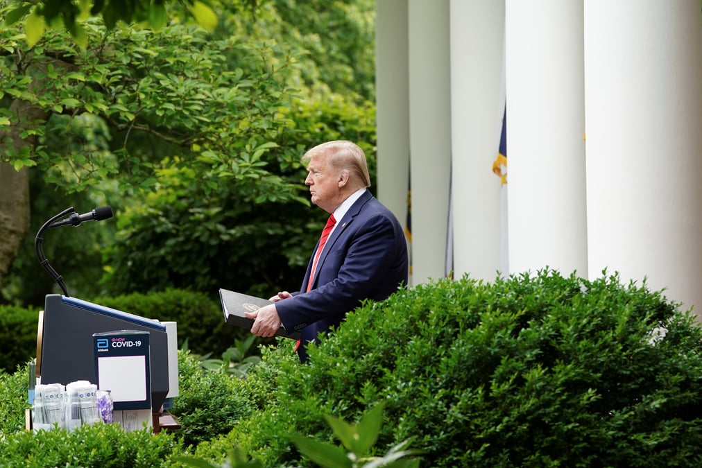 Commerce: trump "pas interesse" par la renegociation de l'accord usa-chine