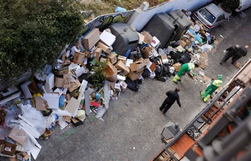 Nettoyage partiel des rues de Madrid ce samedi malgré la grève