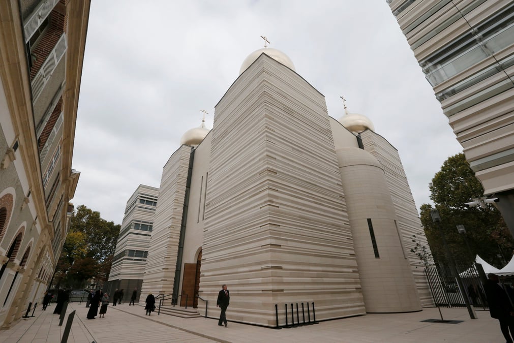 Le centre orthodoxe russe a paris ouvre ses portes