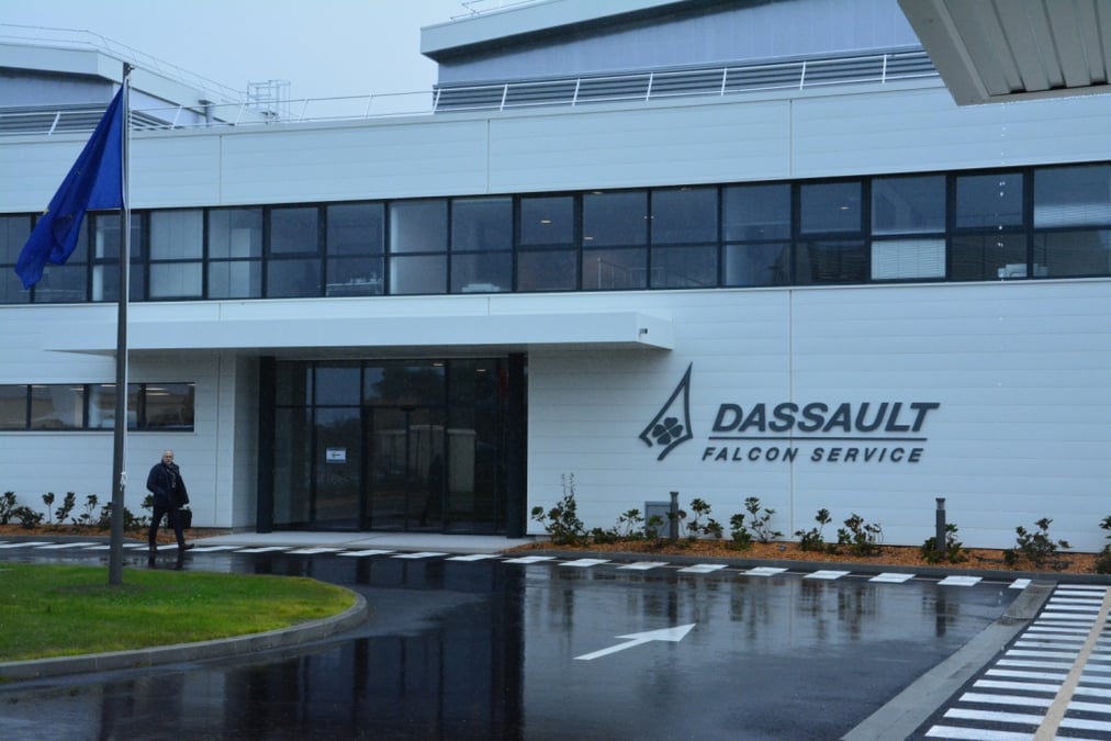 Bâtiment Dassault Falcon Service Mérignac