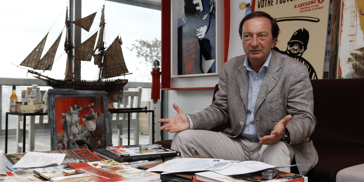 Michel-Edouard Leclerc Président des hypermarchés Leclerc