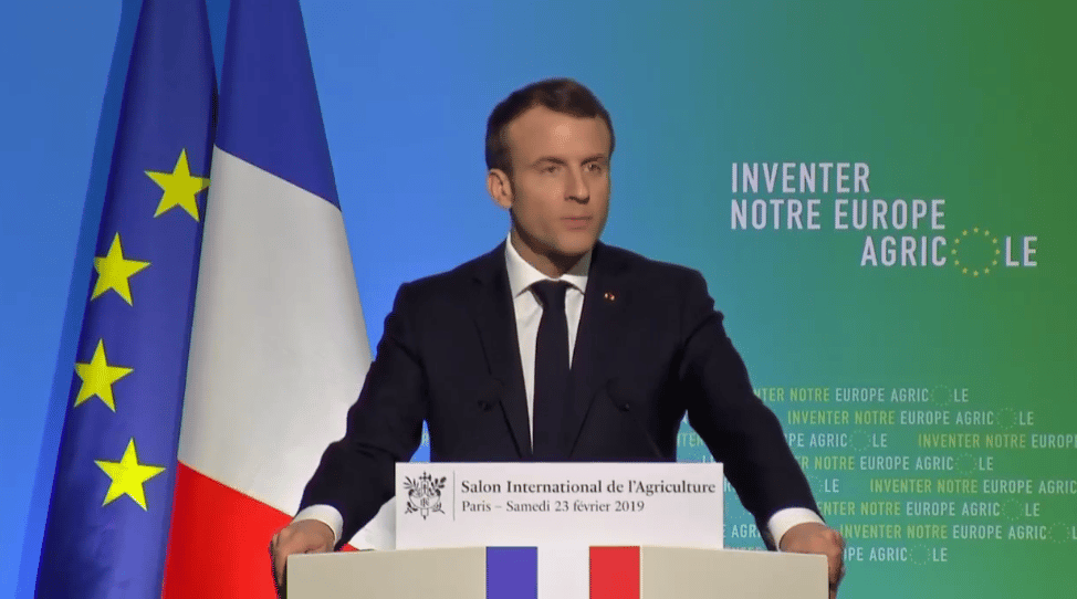 Macron SIA agriculture PAC