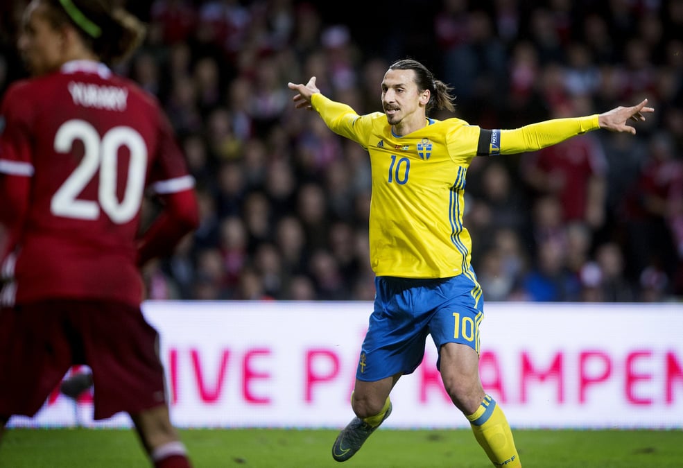 Ibrahimovic envoie la suede a l'euro, l'ukraine egalement qualifiee