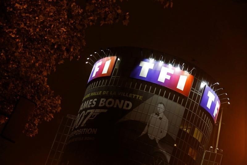Fort recul de tf1 a mi-seance en bourse de paris