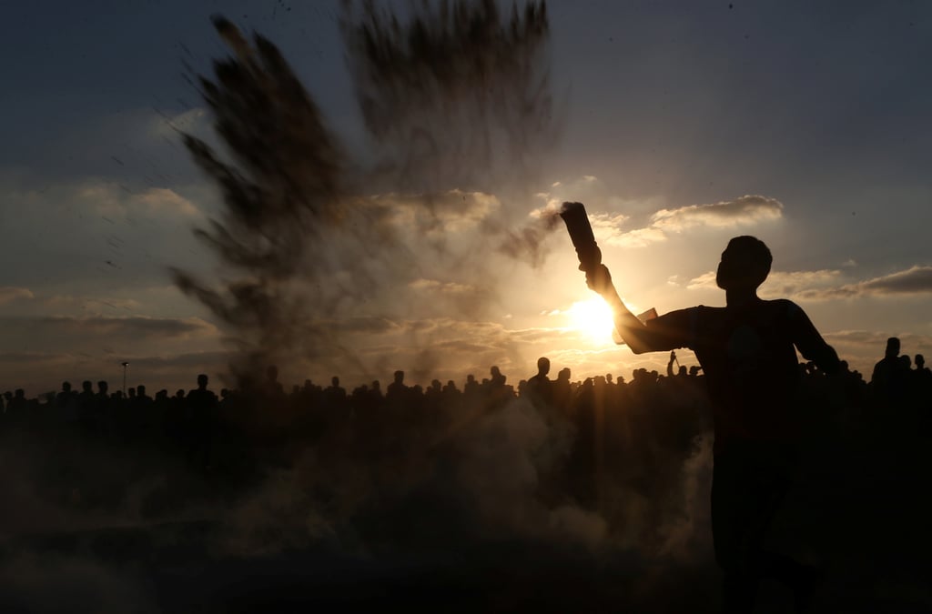 Un palestinien tue pendant une manifestation a la frontiere gaza-israel
