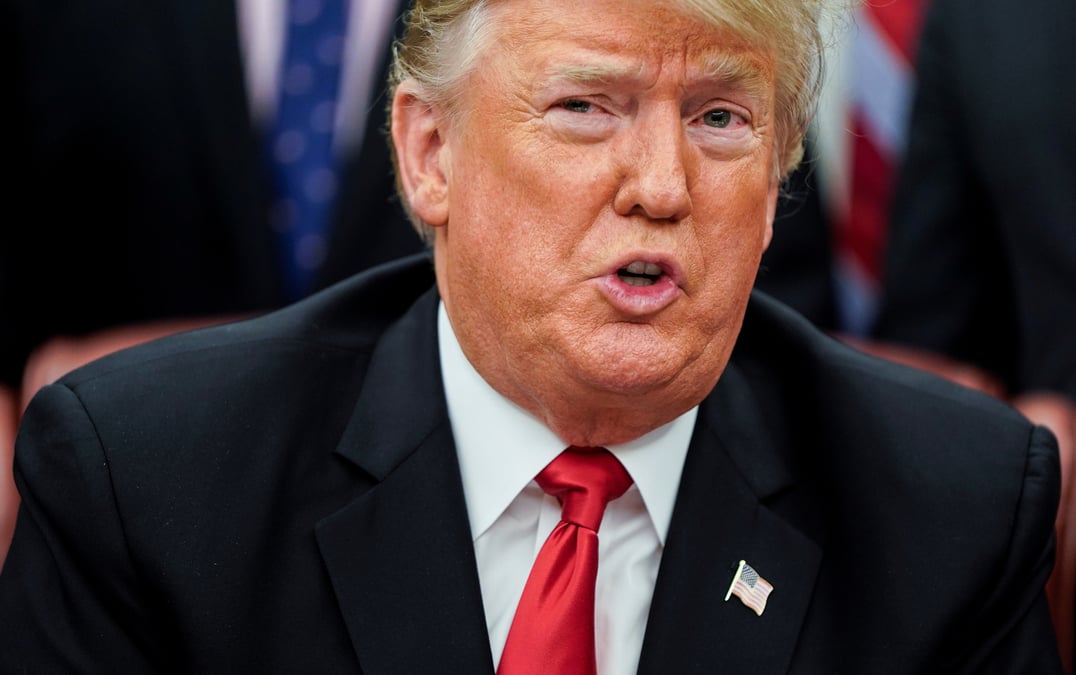 "shutdown": trump dit que la situation risque de durer