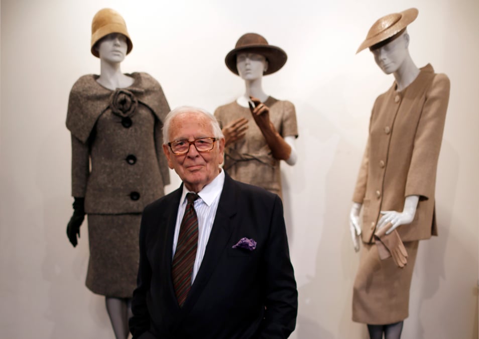 A 97 ans, pierre cardin reste couturier du futur