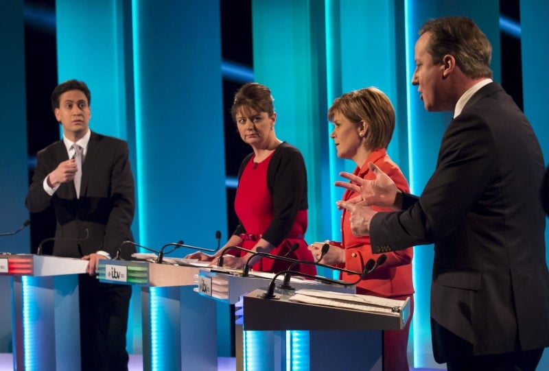 Premier debat de campagne en grande-bretagne sans vainqueur net