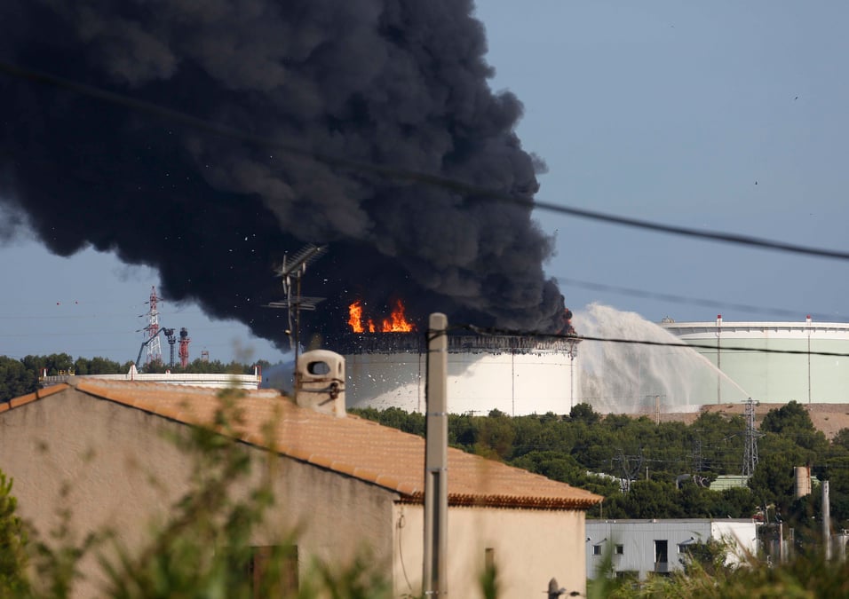L'explosion a berre-l'etang est un acte criminel