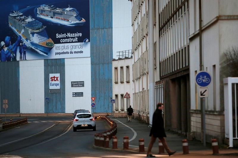 Rome juge "inacceptable" l'attitude du gouvernement francais vis-a-vis de fincantieri dans le dossier stx
