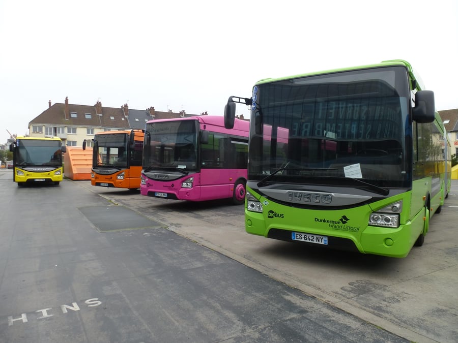 Les bus gratuit à Dunkerque