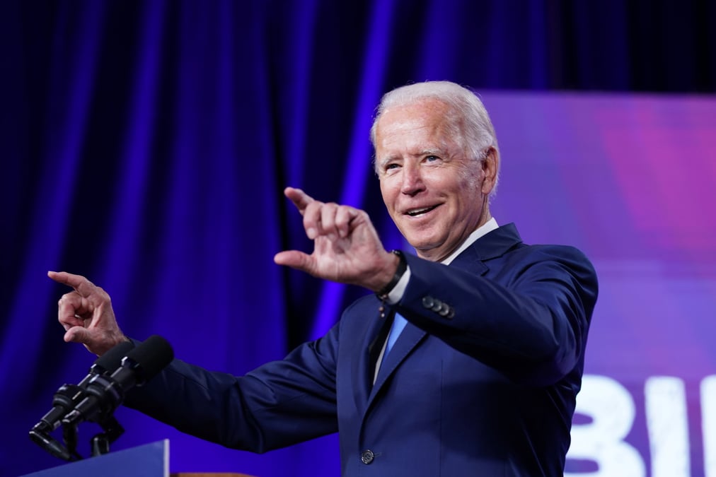 Biden a kenosha pour "rassembler les americains"