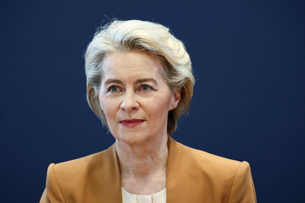 Il y a un peu plus de deux semaines, celle qui dirige la Commission depuis 2019, avait officialisé sa candidature lors d'une conférence de presse.