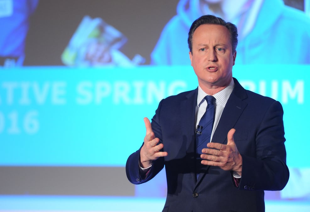 David cameron publie ses declarations d'impots
