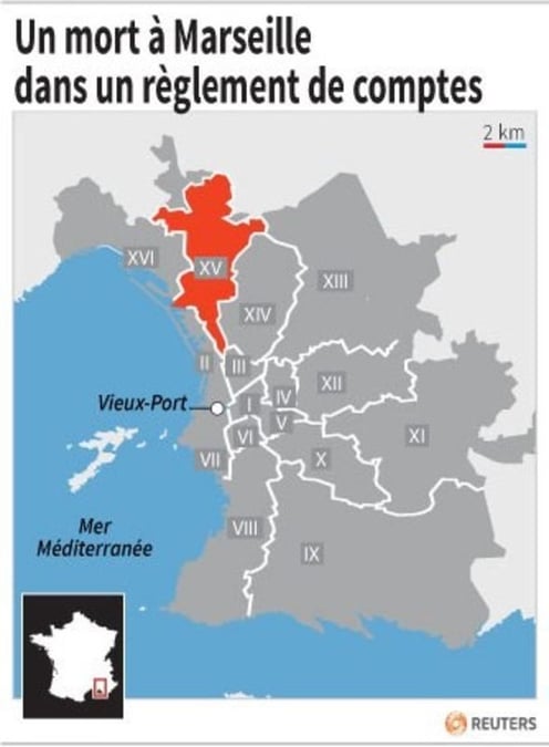 Un mort a marseille dans un reglement de comptes