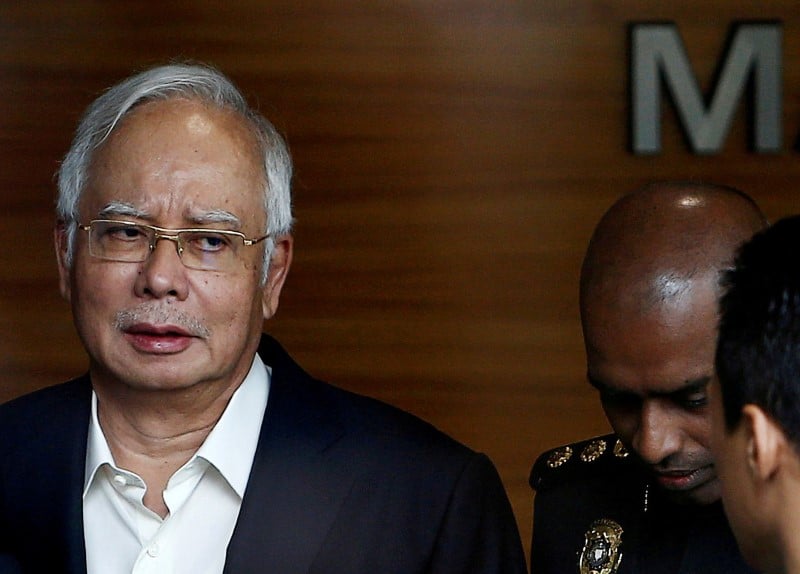 Arrestation de l'ancien premier ministre malaisien najib razak