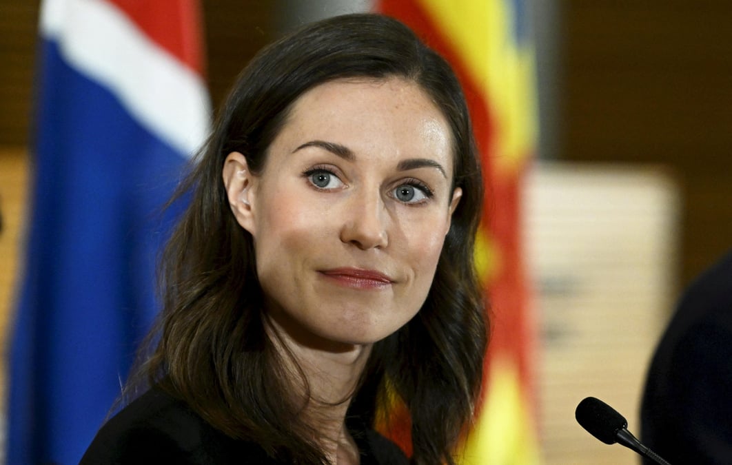 Photo de la premiere ministre suedoise sanna marin