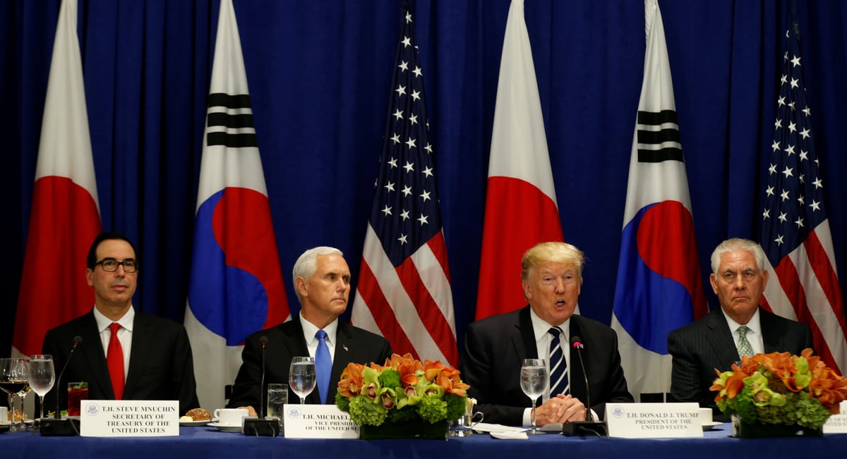 Mnuchin: trump "ne veut pas" d'une guerre nucleaire en coree du nord