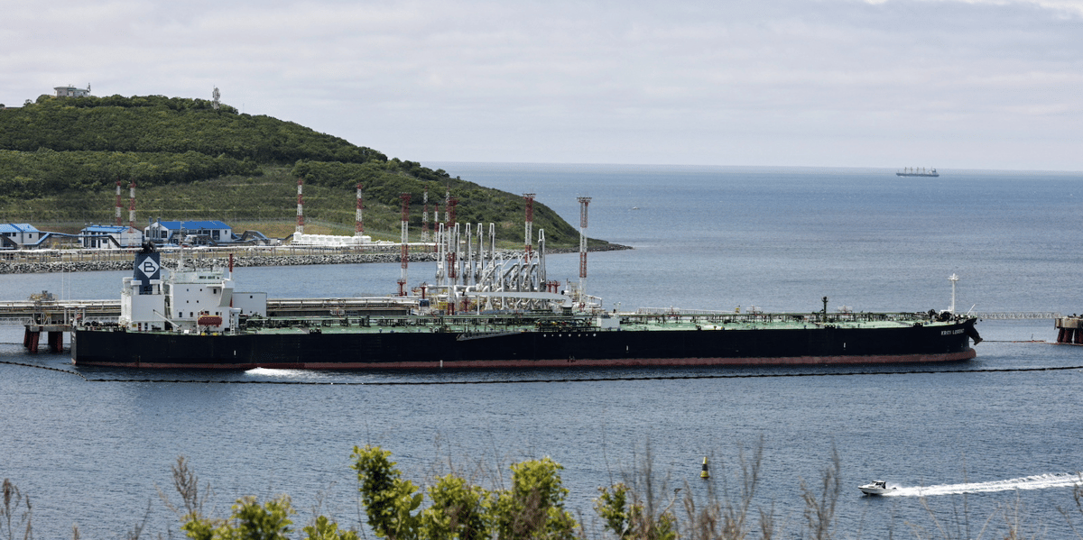 tanker russe