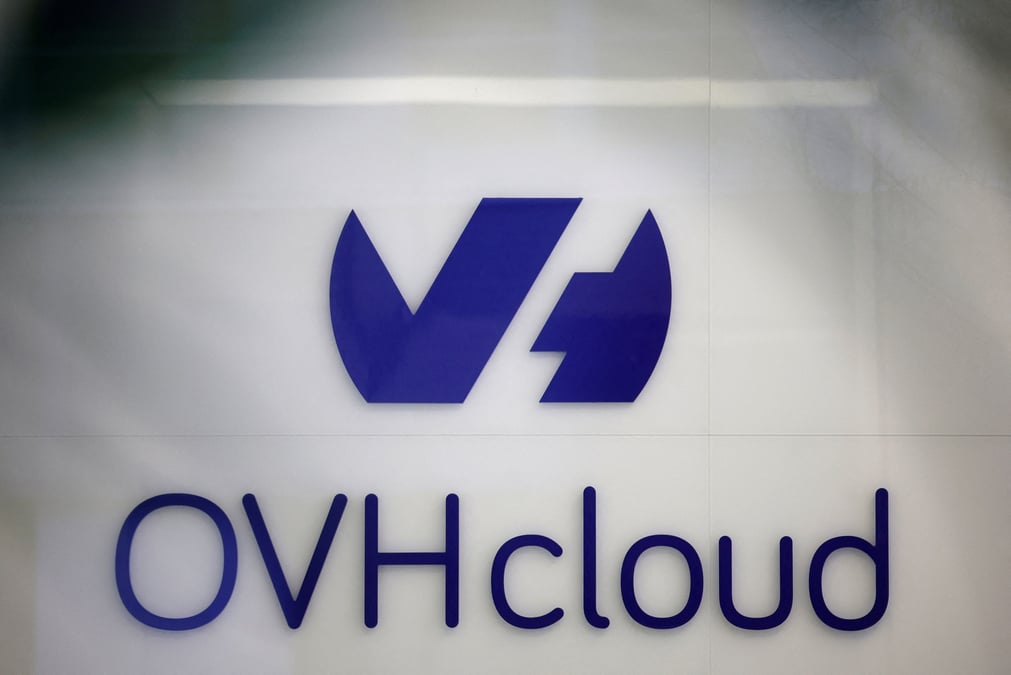Le logo du fournisseur de services d'informatique dematerialisee  ovhcloud