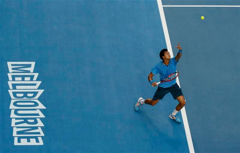 Open d'Australie: Tsonga et Robert en 8es, Nadal balaie Monfils