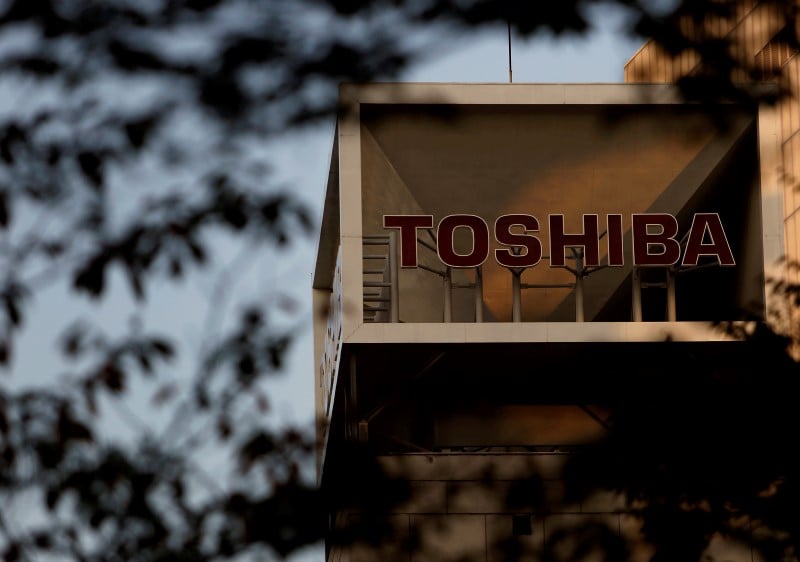 Toshiba de nouveau beneficiaire