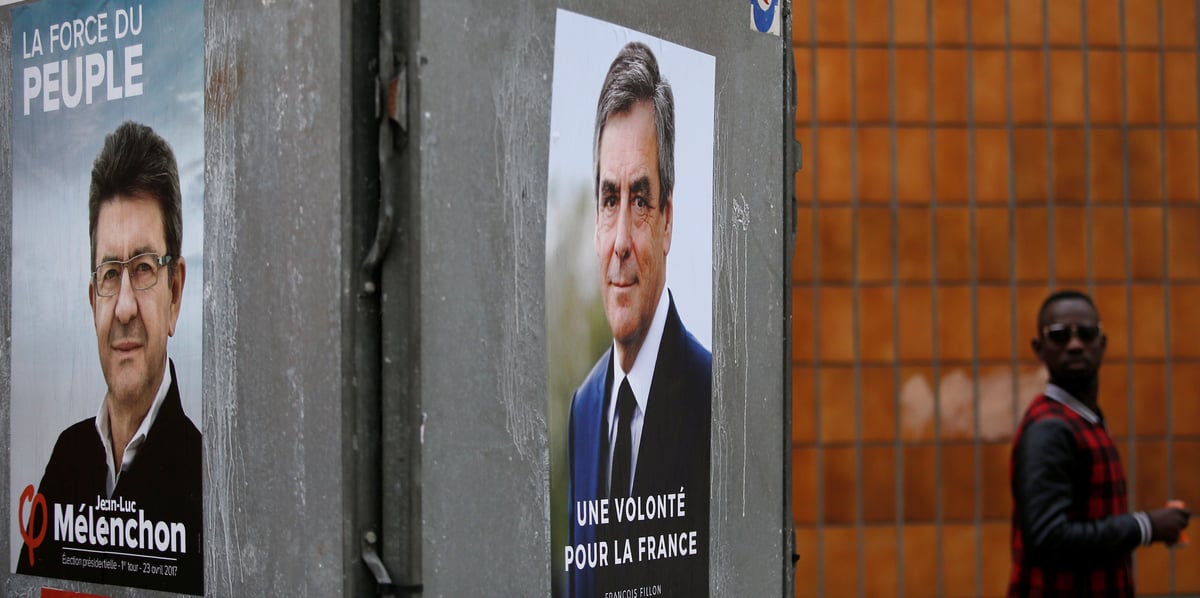Cevipof: macron et le pen en baisse, fillon et melenchon en hausse