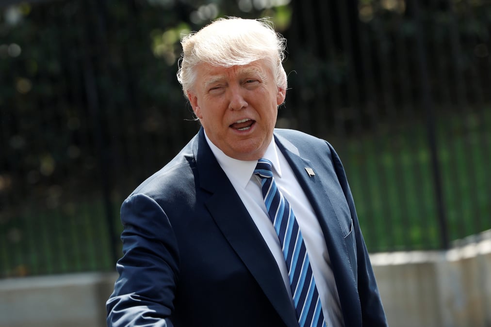 Libre-echange: trump pourrait negocier avec l'ue avant la gb