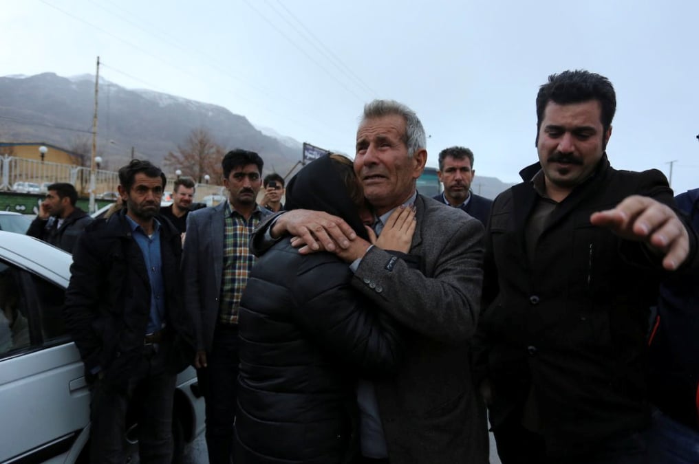 Crash aerien en iran, les 66 occupants de l'avion sans doute morts
