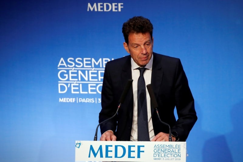 Geoffroy roux de bezieux elu president du medef