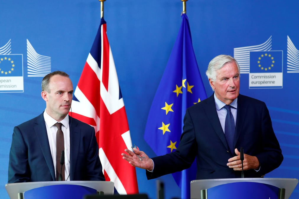 Barnier: l'ue doit se preparer aussi a un brexit sans accord