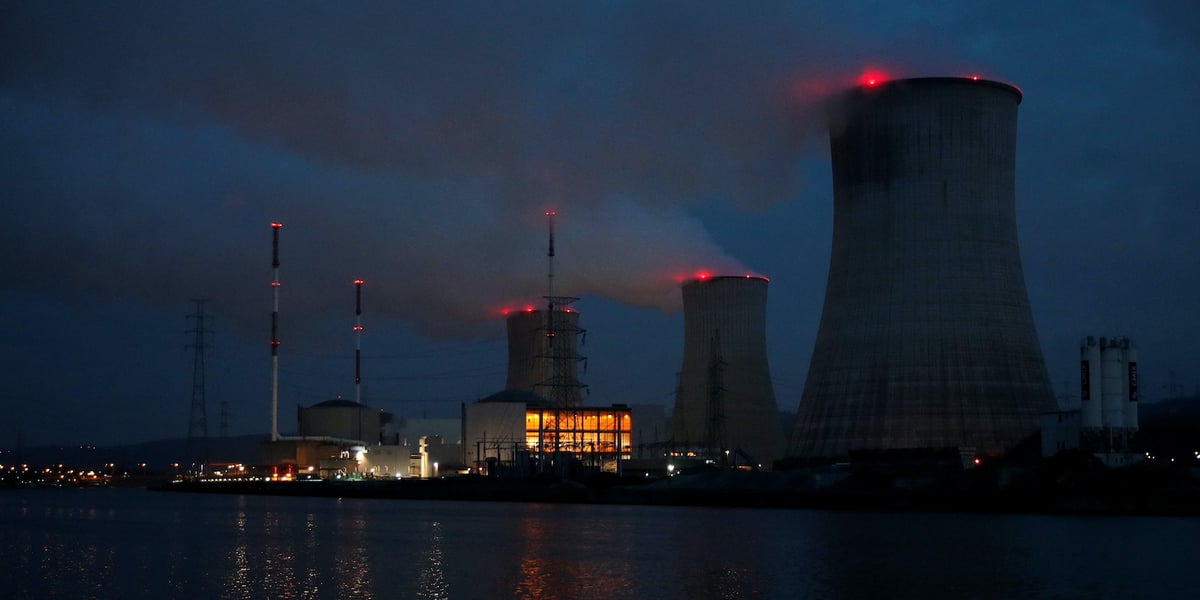 Centrale nucléaire de Tihange en Belgique