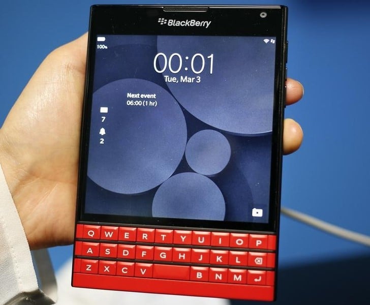 Perte nette au 4e trimestre pour blackberry
