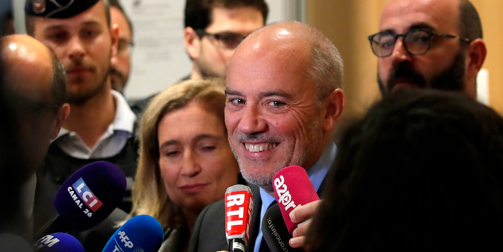 Stéphane Richard, le PDG d'Orange, s'est montré heureux, ce mardi, de voir « [son] innocence totalement reconnue par [le] tribunal ».