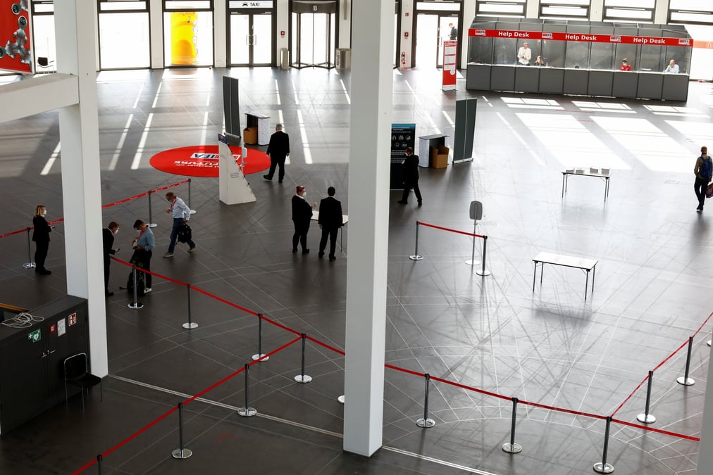 Le salon technologique de berlin fete son retour sans visiteurs