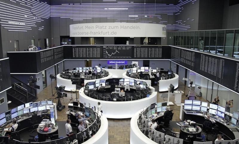 Les bourses europeennes en recul a la mi-seance