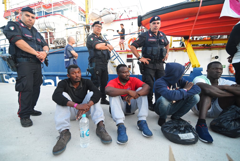 L'italie veut renforcer la lutte contre les bateaux de migrants