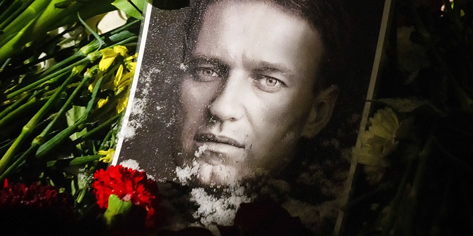 Hommages à Alexeï Navalny.