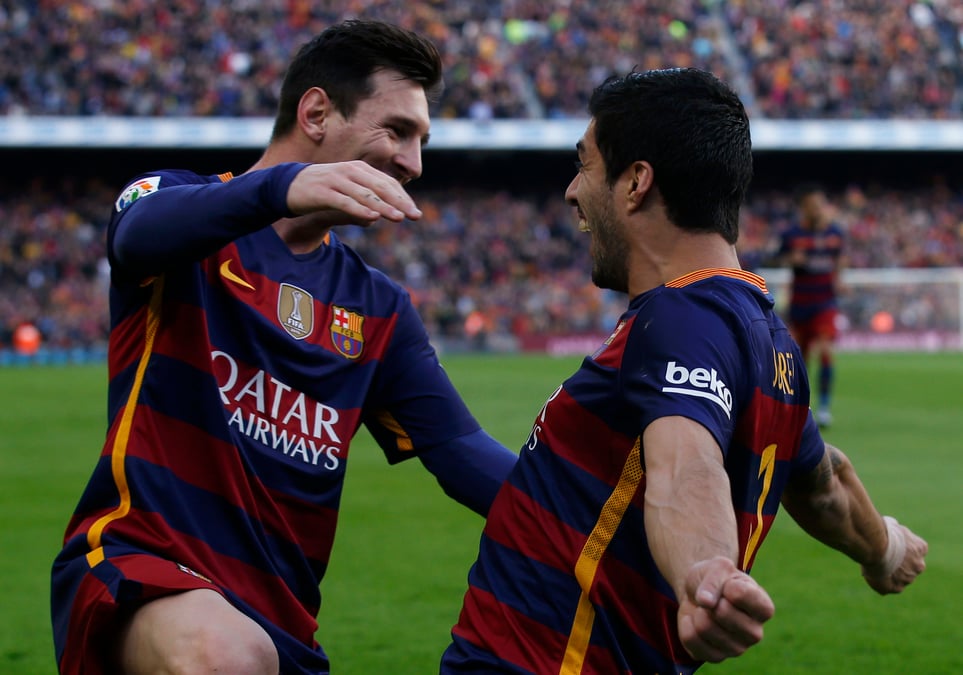 Barcelone fait craquer l'atletico et prend le large