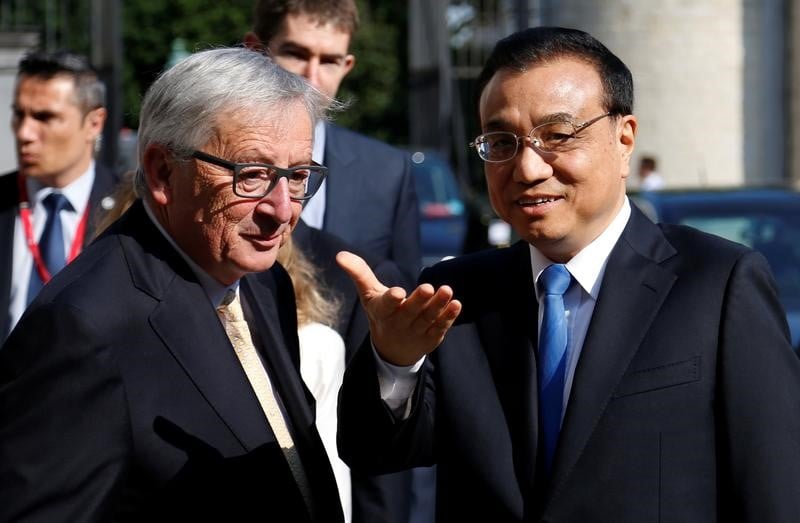 L'ue et la chine vont afficher leur unite sur le climat