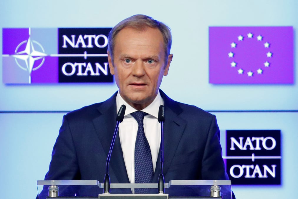 Donald tusk demande a trump de respecter ses allies de l'otan