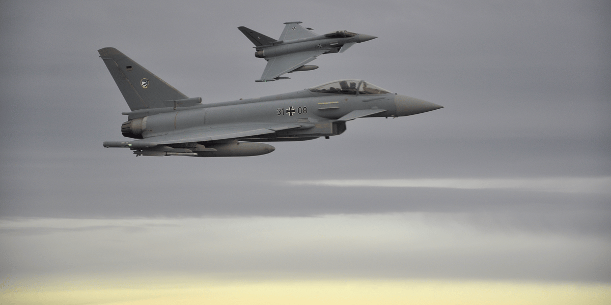 Deux eurofighter se sont ecrases dans le nord-est de l'allemagne