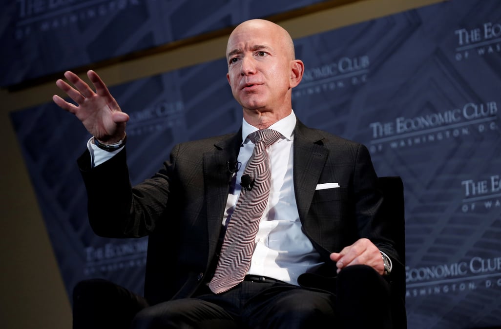 Jeff bezos quittera ses fonctions de dg d'amazon au troisieme trimestre