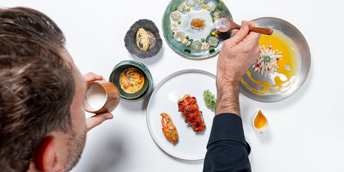 Le restaurant Mazzia, situé à Marseille.