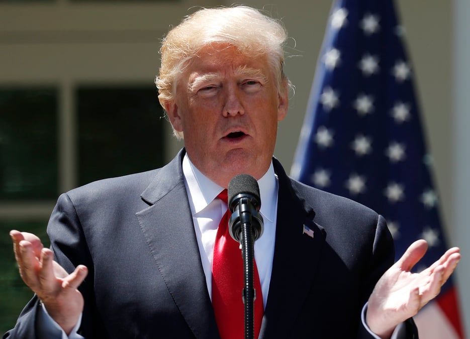 Un retrait de l'accord sur l'iran sans impact sur la coree du nord, pense trump