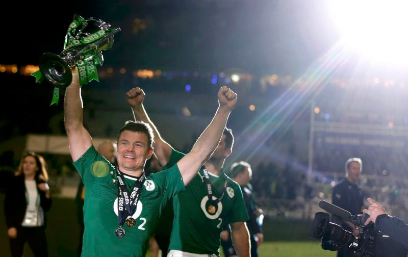 Six Nations: l'Irlande et Brian O'Driscoll à l'honneur à Paris